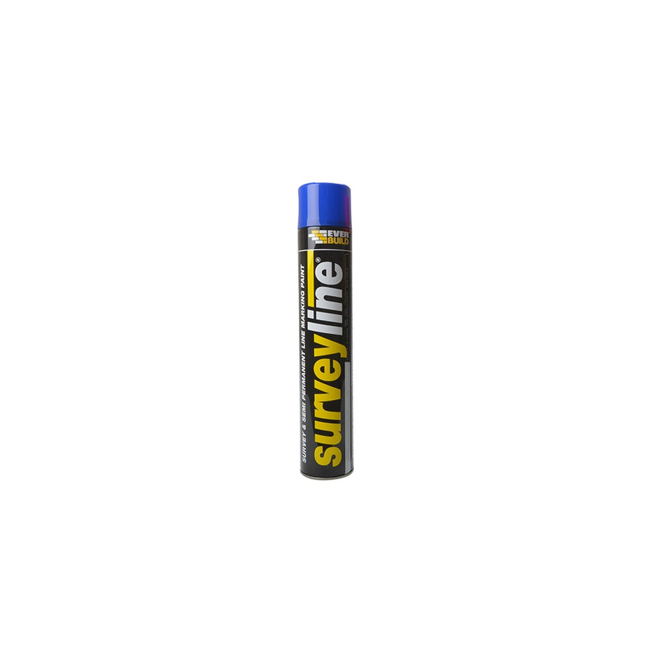 Everbuild Surveyline Marker Spray Blue 700ml