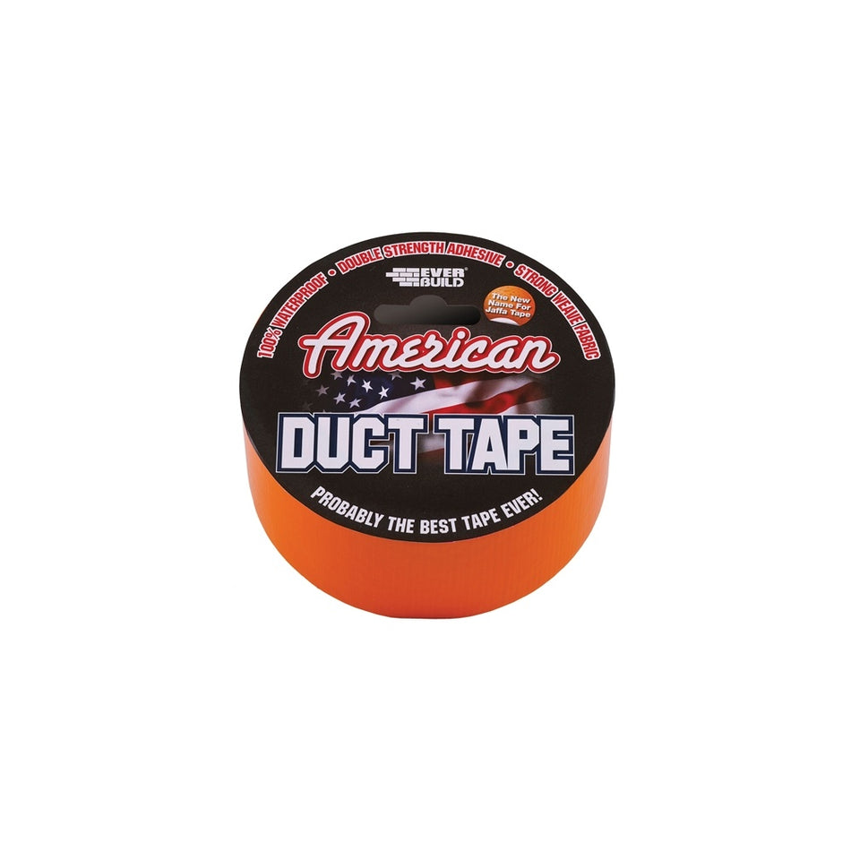 Everbuild American Duct Tape Orange 50mm x 25m
