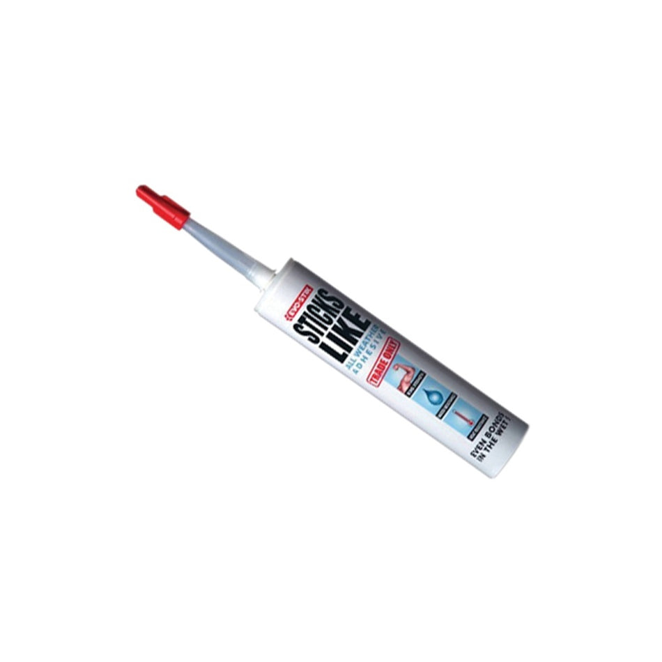 Evo-Stik Sticks Like All Weather Adhesive White 290ml