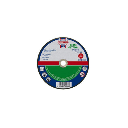 Faithfull Cut Off Disc for Stone 230 x 3.2 x 22mm