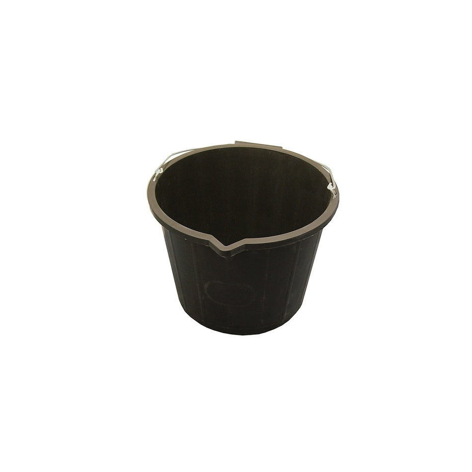 Faithfull 3 Gallon 14 Litre Bucket - Black