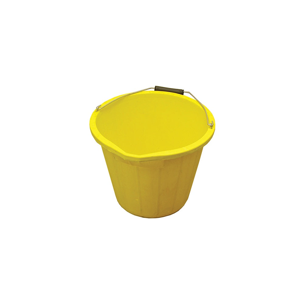 Faithfull 3 Gallon 15 litre Bucket - Yellow