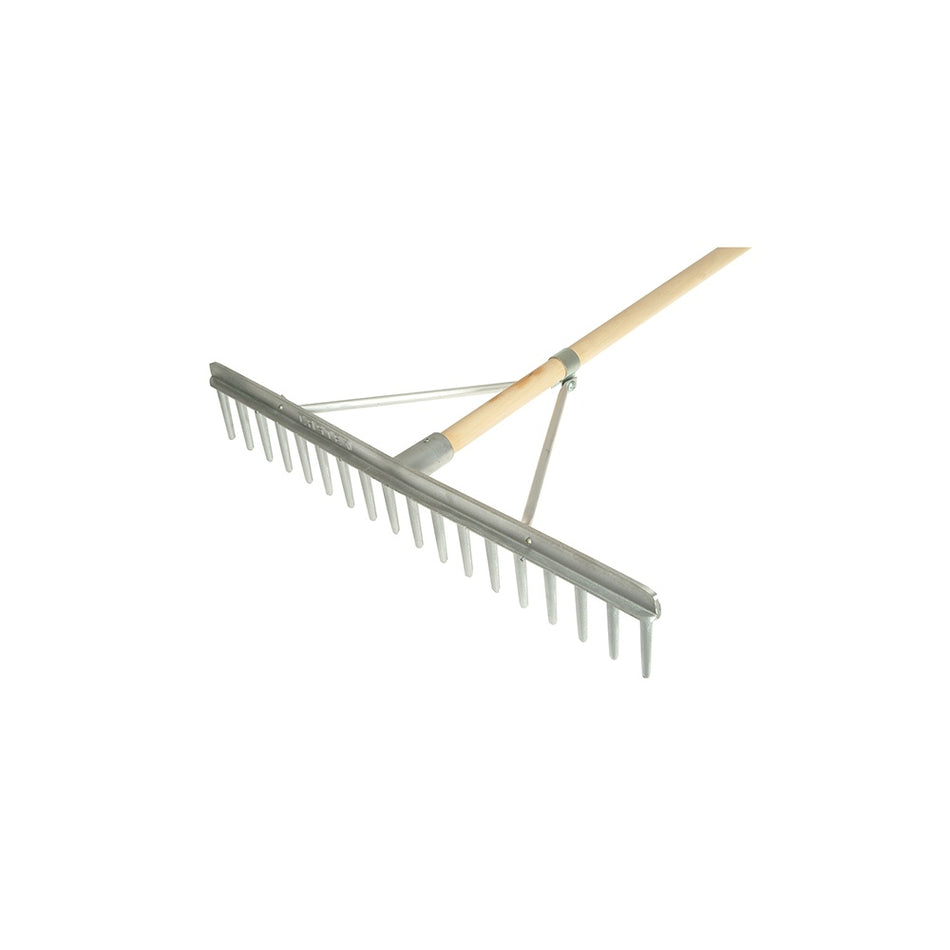 Faithfull Aluminium Landscape Rake Complete with Handle