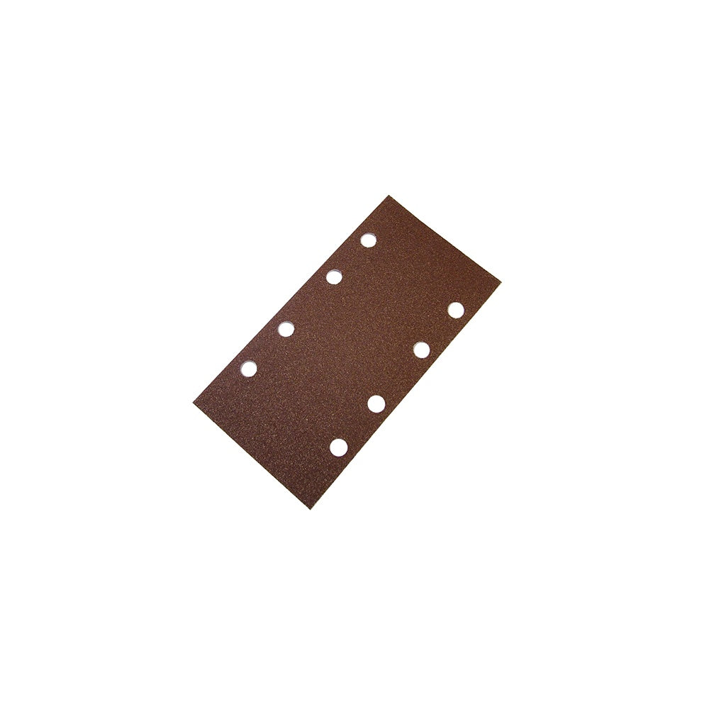Faithfull 1/3 Sanding Sheet Red Bosch Clip Holed Assorted (Pack of 5)