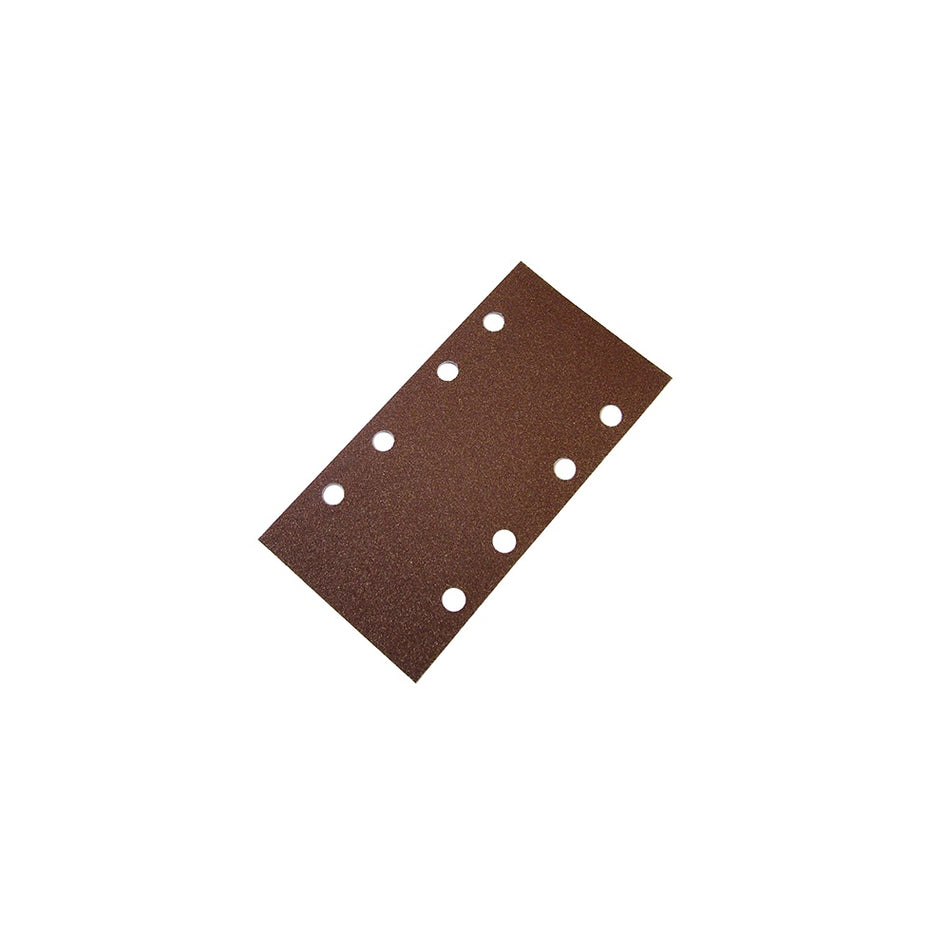 Faithfull 1/3 Sanding Sheet Red Bosch Clip Holed Assorted (Pack of 5)