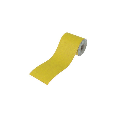 Faithfull Aluminium Oxide Paper Roll Yellow 115mm x 10m 40g