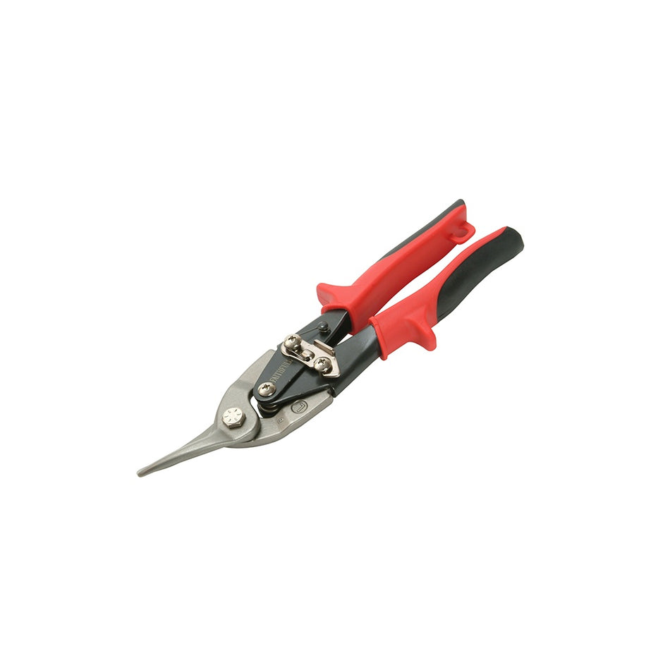 Faithfull Red Compound Aviation Snips Left Cut 250mm
