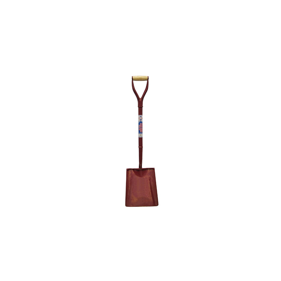 Faithfull All Steel Shovel Square No.2 MYD Treaded