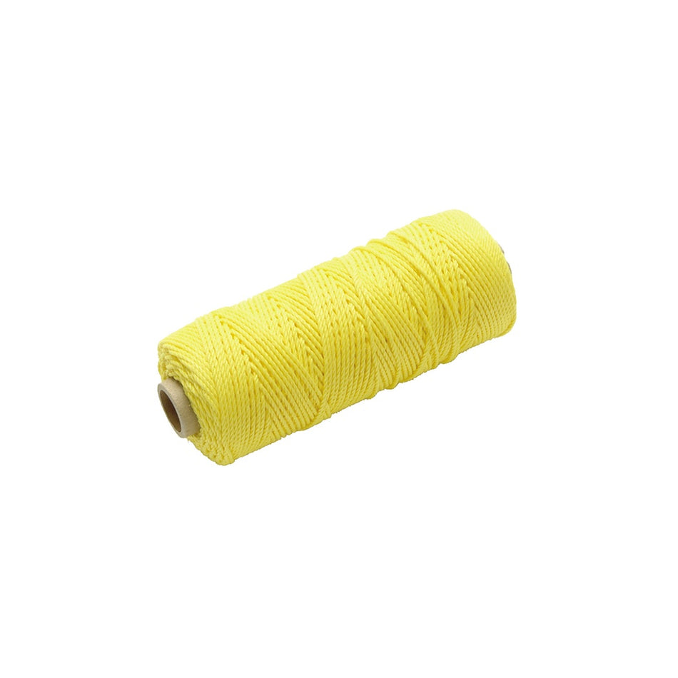 Faithfull Hi Vis Nylon Brick Line 105m - Yellow