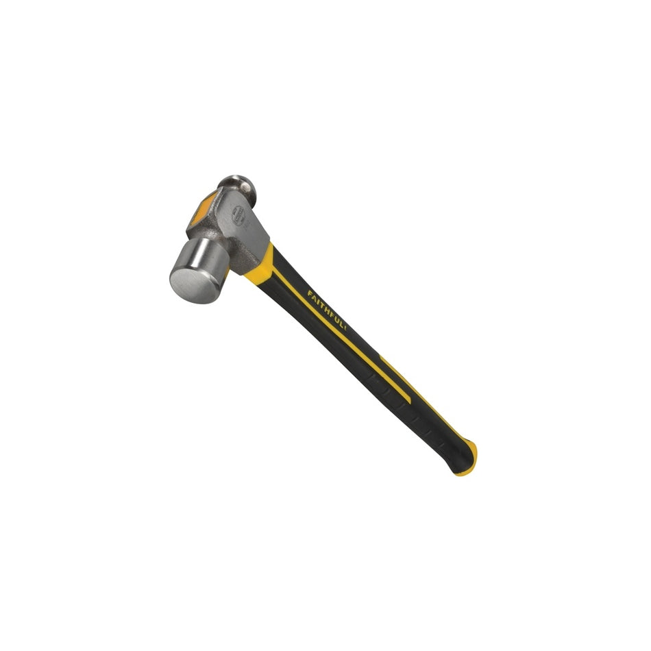 Faithfull Ball Pein Hammer Fibreglass Shaft 680g (24oz)
