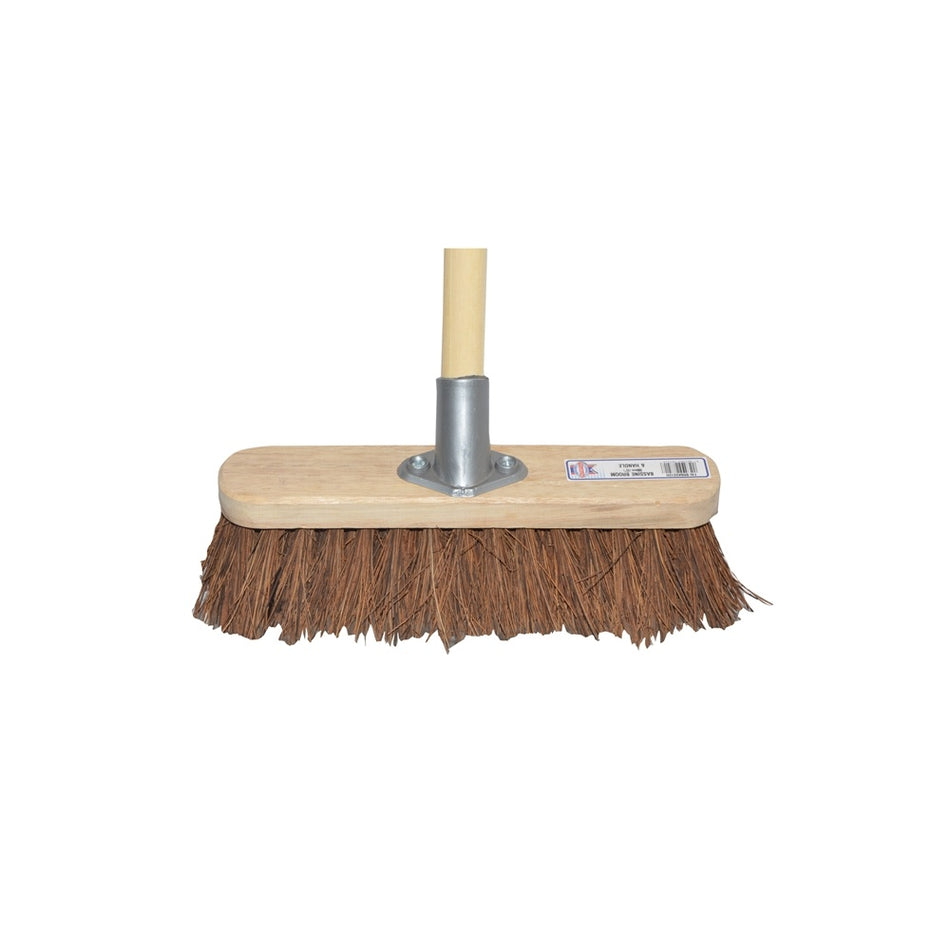 Faithfull Broom Bassine 30cm (12in) Head with 48 in handle