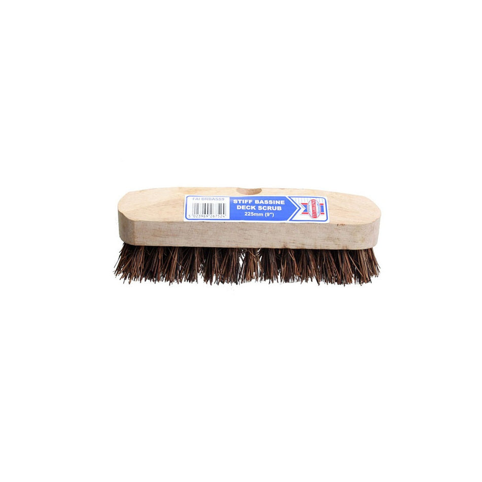 Faithfull Deck Scrub Stiff Bassine 225mm (9in)