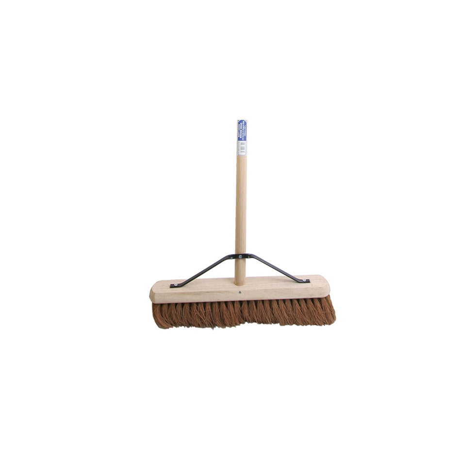 Faithfull Broom Soft Coco 45cm (18 in) + Handle & Stay