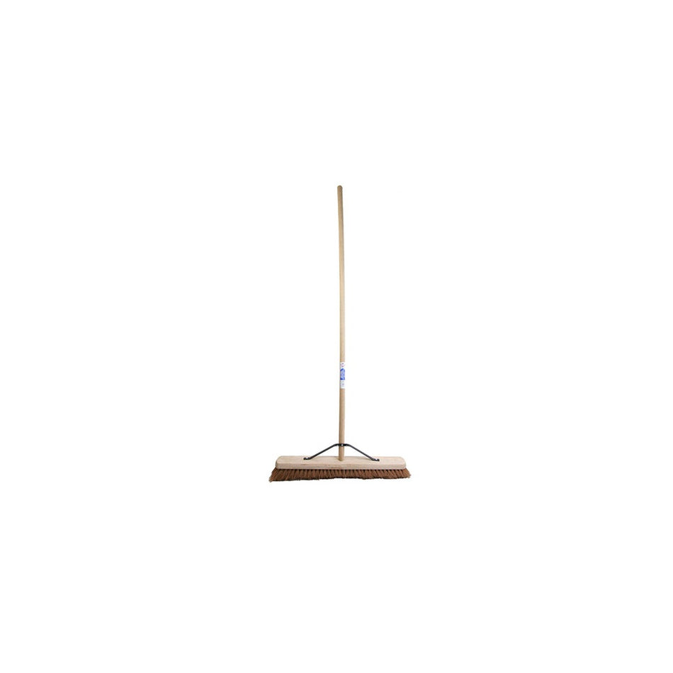 Faithfull Broom Soft Coco 60cm (24 in) + Handle & Stay