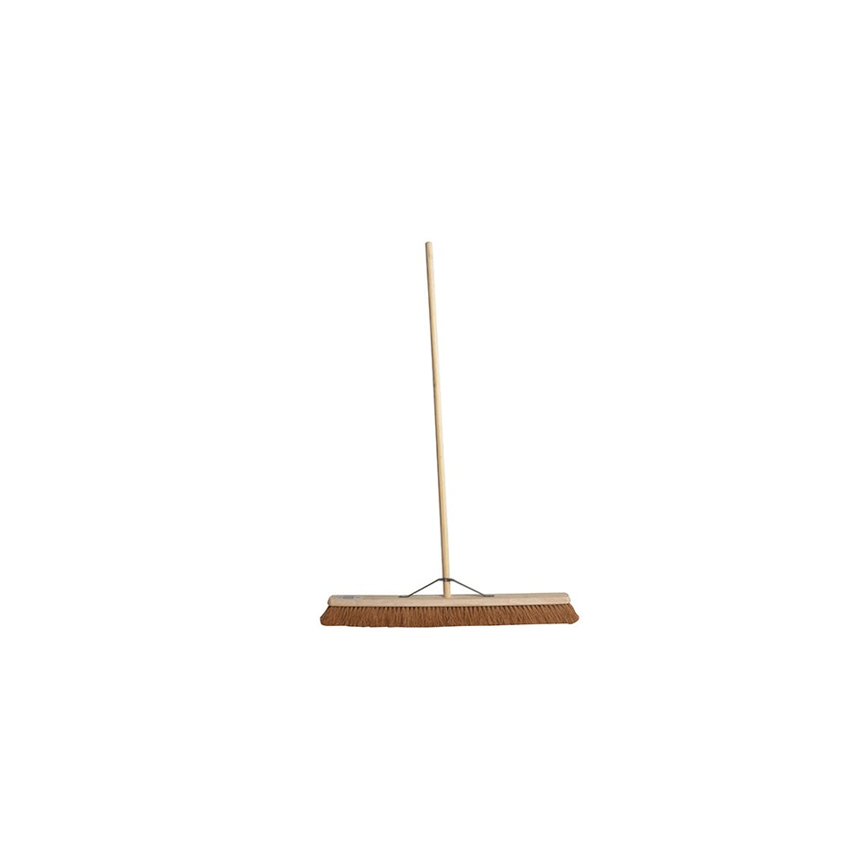 Faithfull Broom Soft Coco 90cm (36 In) + Handle & Stay