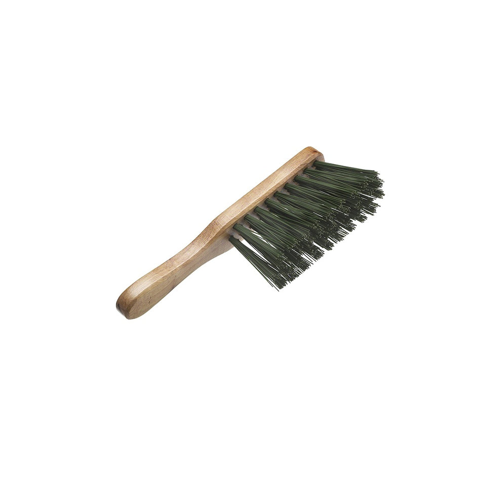 Faithfull Hand Brush Stiff Green PVC 275mm (11 in)