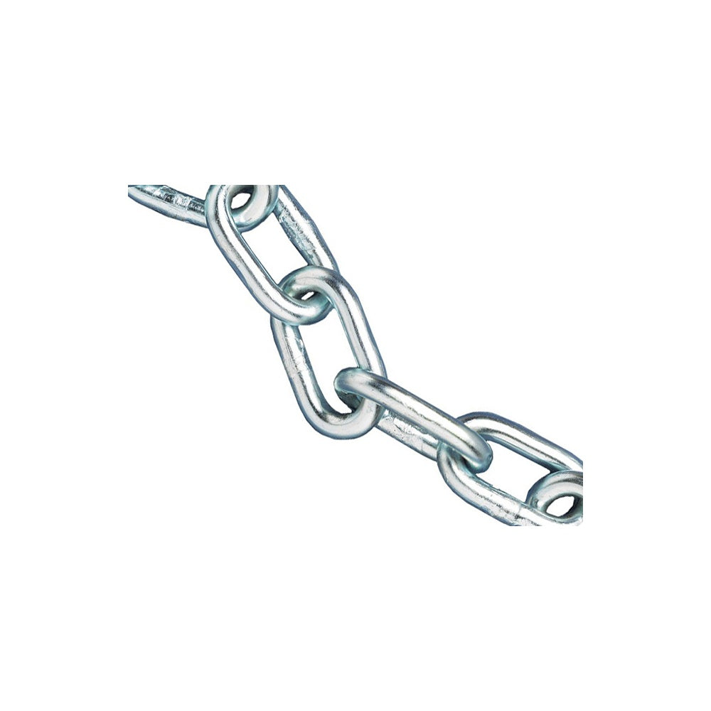 Faithfull Zinc Plated Chain 2mm x 30m Reel - Max Load 50kg