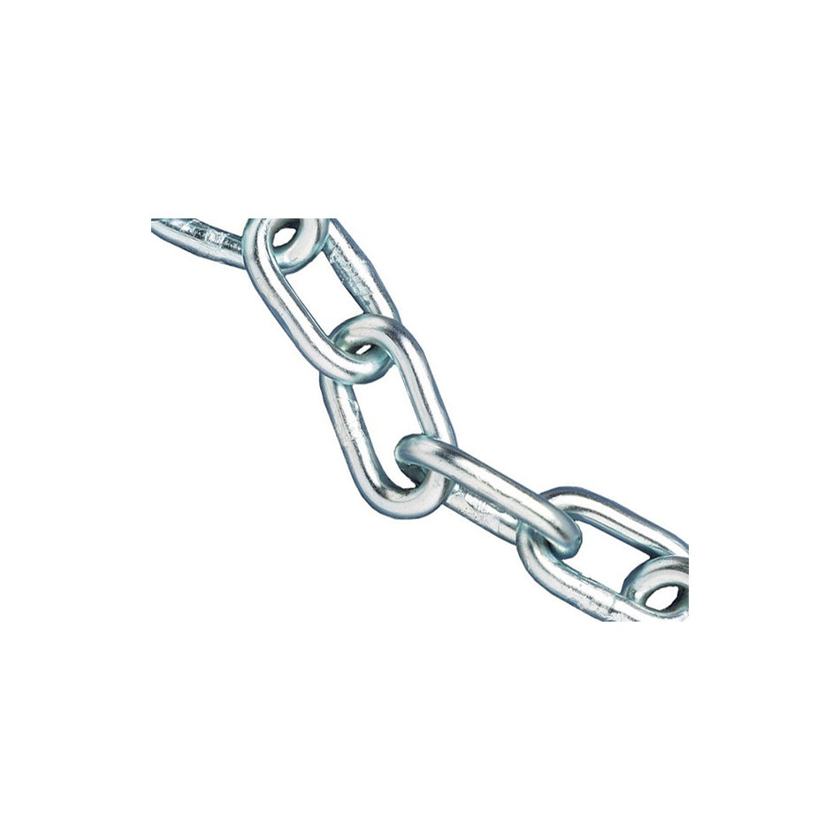 Faithfull Zinc Plated Chain 2mm x 30m Reel - Max Load 50kg