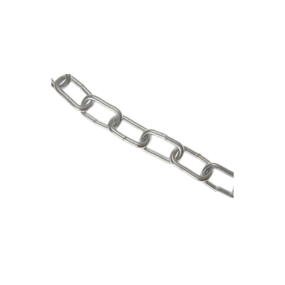Faithfull Zinc Plated Chain 6mm x 10m Box - Max Load 250kg
