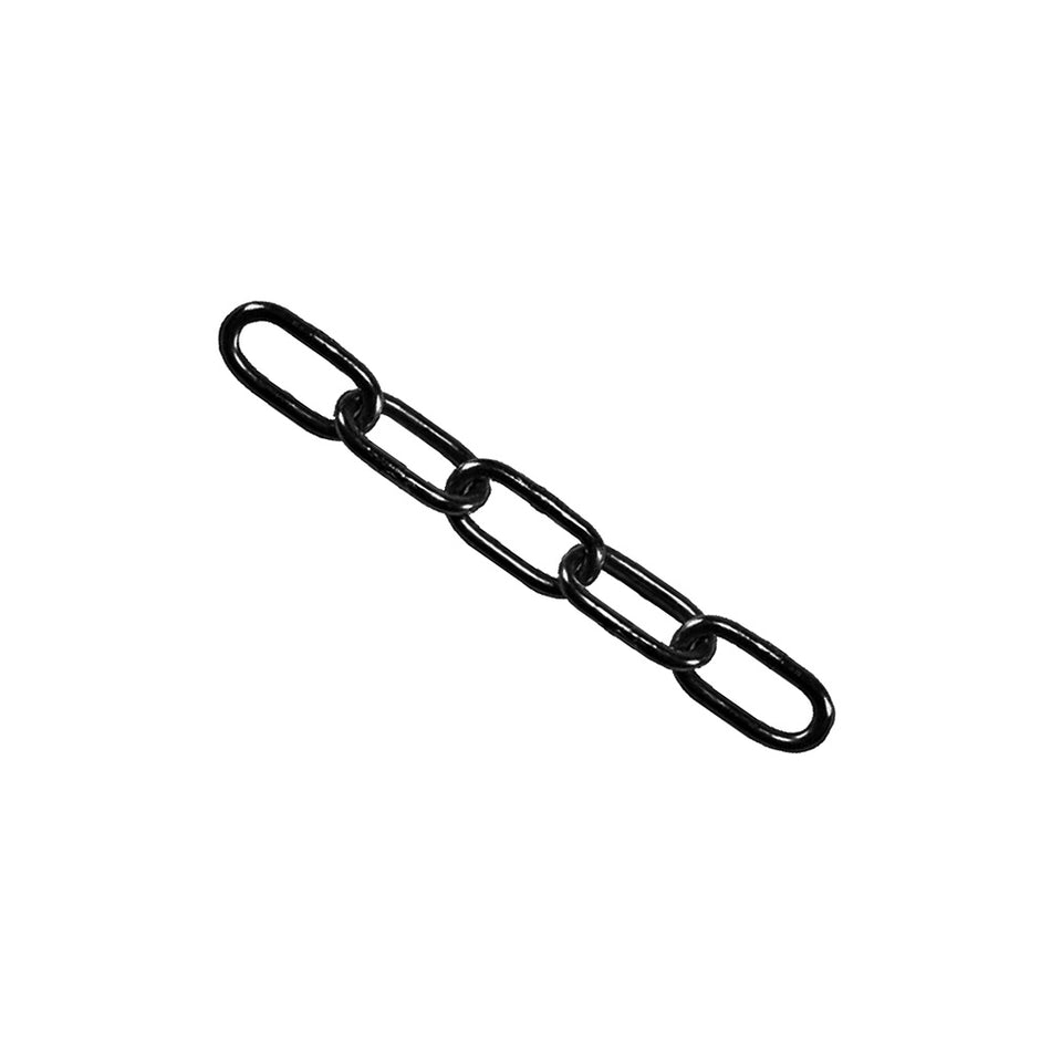 Faithfull Black Japanned Chain 2.5mm x 2.5m - Max Load 50kg