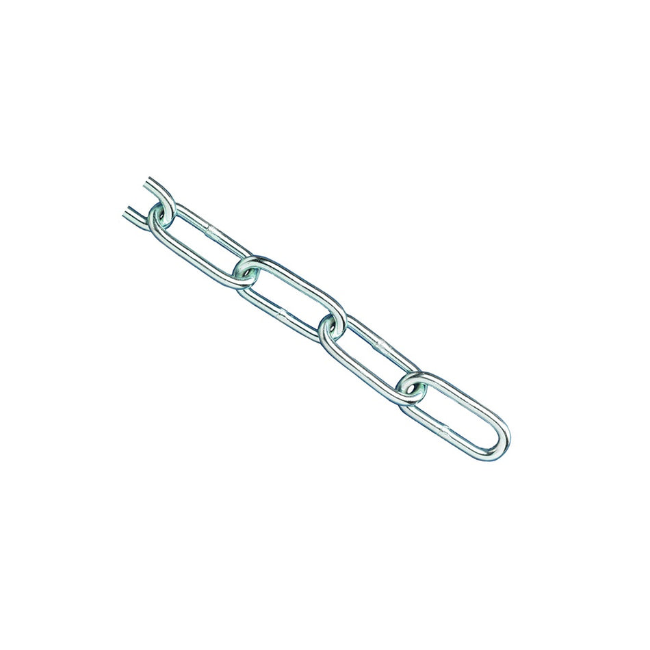 Faithfull Zinc Plated Chain 2.5mm x 2.5m - Max Load 50kg