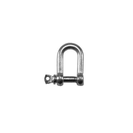 Faithfull D Shackle Zinc Plated 6mm (Pack of 4)