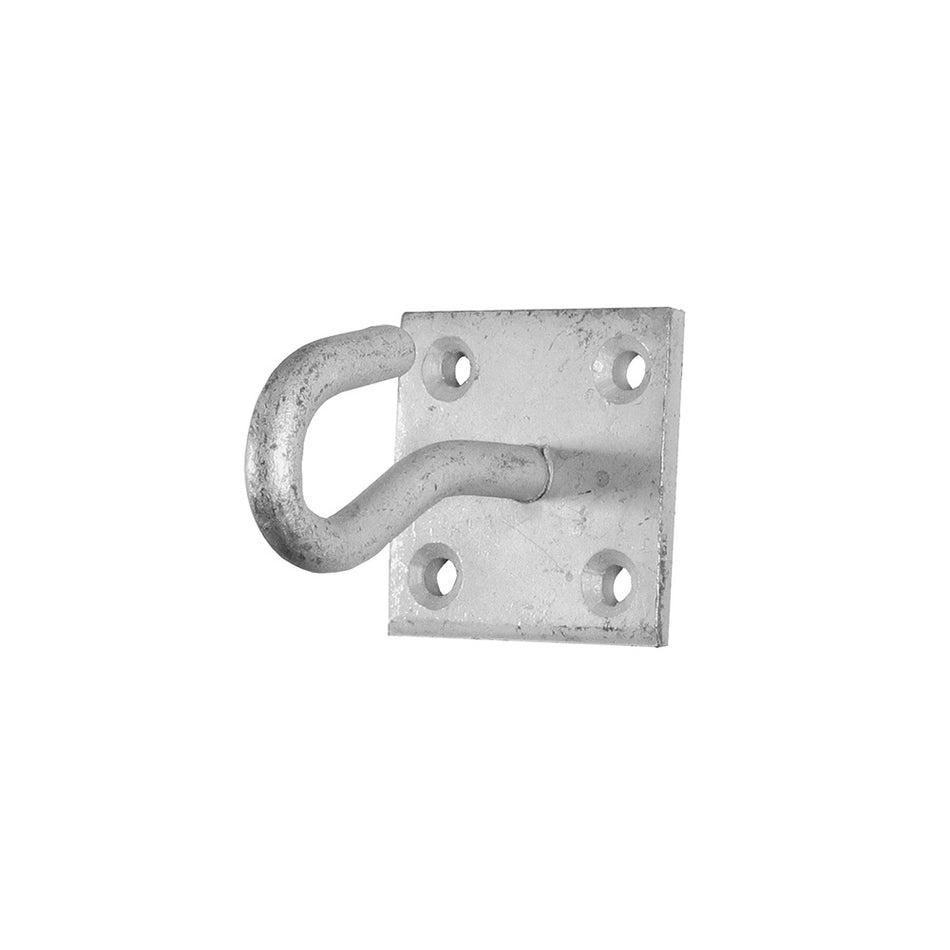 Faithfull Hook On Plate - Galvanised