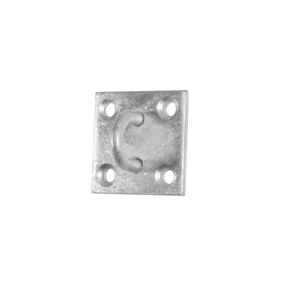 Faithfull Staple On Plate - Galvanised