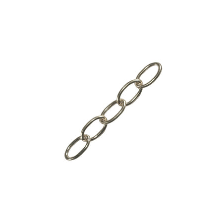 Faithfull Oval Chain 1.8mm x 10m Chrome
