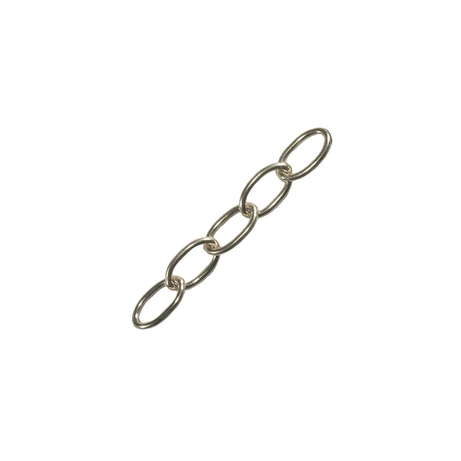 Faithfull Oval Chain 2.3mm x 10m Chrome