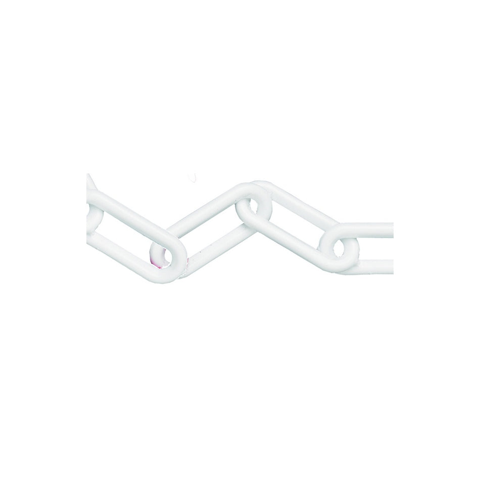 Faithfull Plastic Chain 8mm x 12.5m White