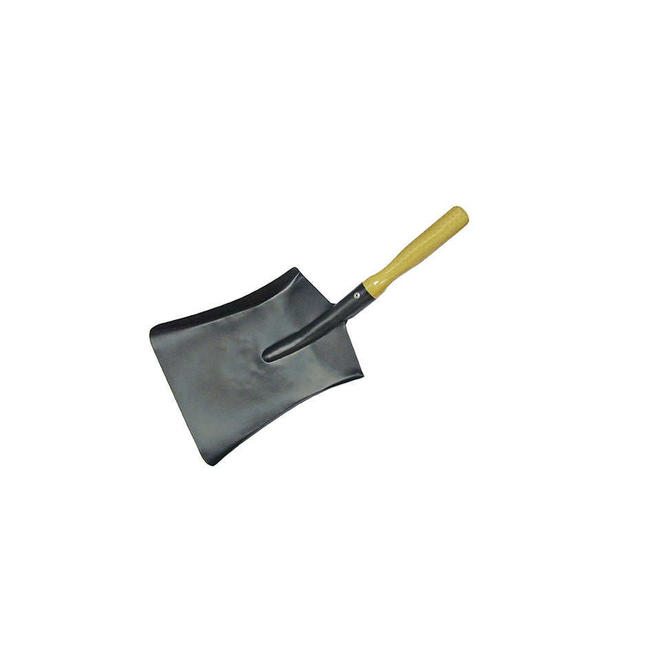 Faithfull Coal Shovel Steel Wooden Handle 230mm
