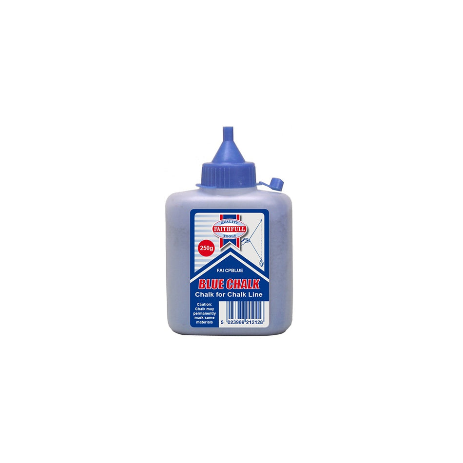 Faithfull Chalk Powder 250g - Blue