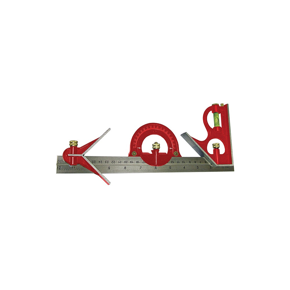 Faithfull Combination Square Set 300mm (12in)
