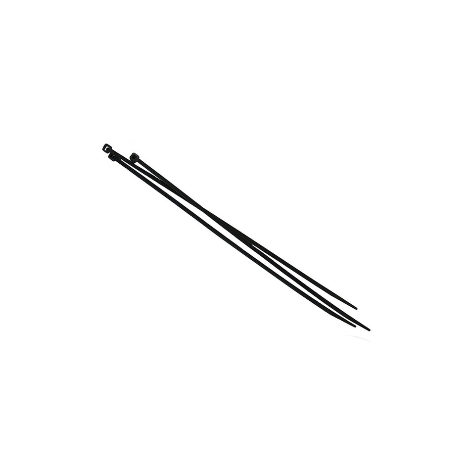 Faithfull Cable Ties Black 150mm x 3.6mm Pack of 100