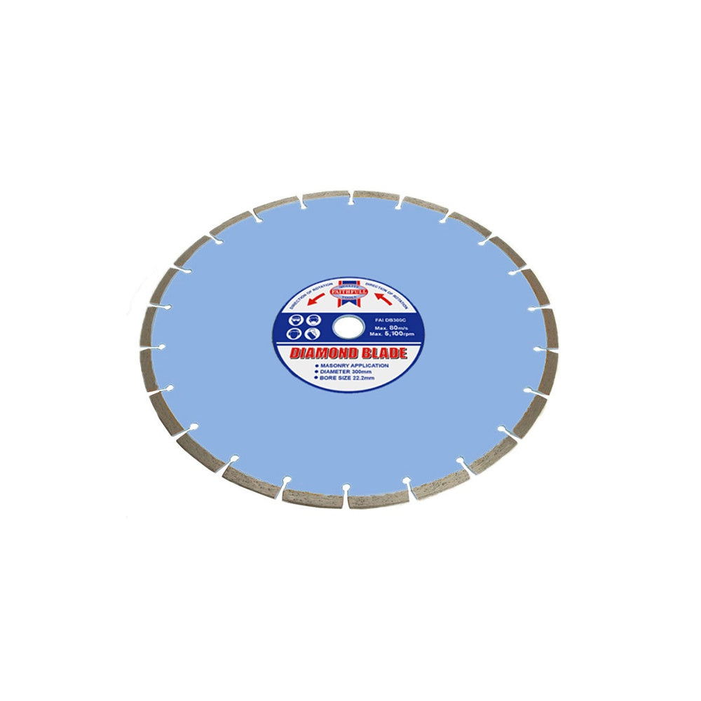 Faithfull Contract Diamond Blade 300mm x 22.2mm (20mm)