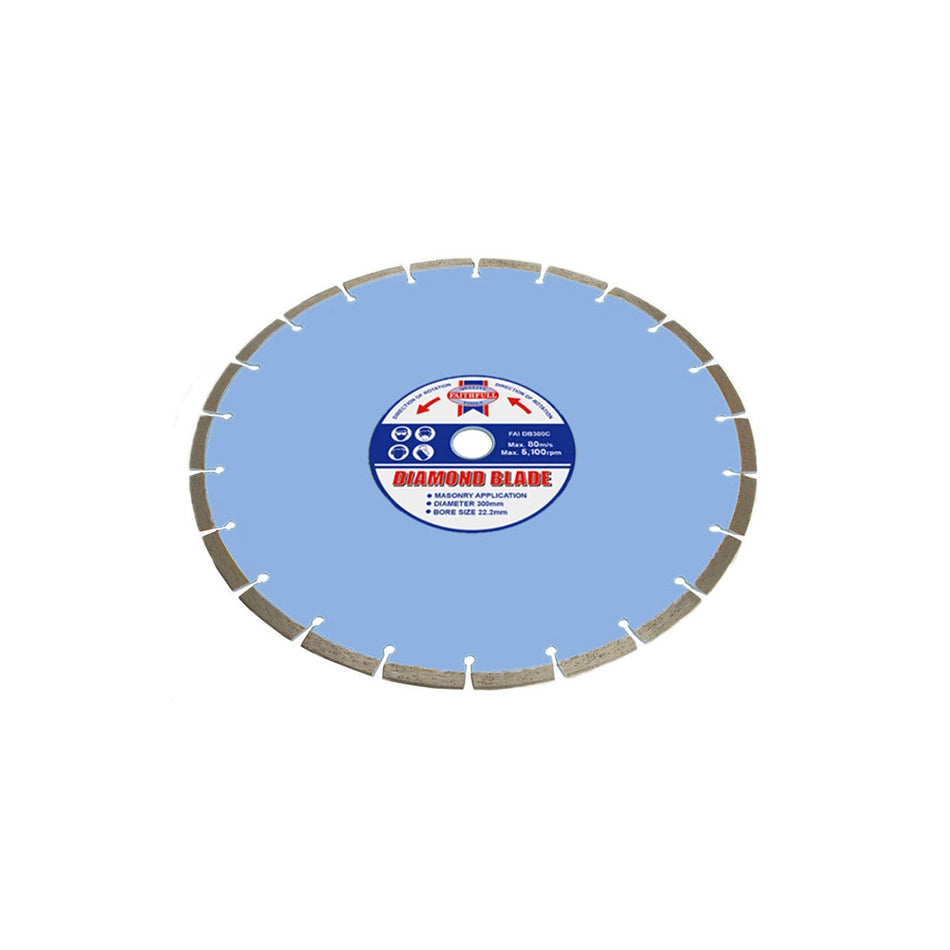 Faithfull Contract Diamond Blade 300mm x 22.2mm (20mm)