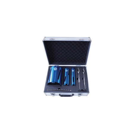 Faithfull Diamond Core Drill Kit & Case Set of 7
