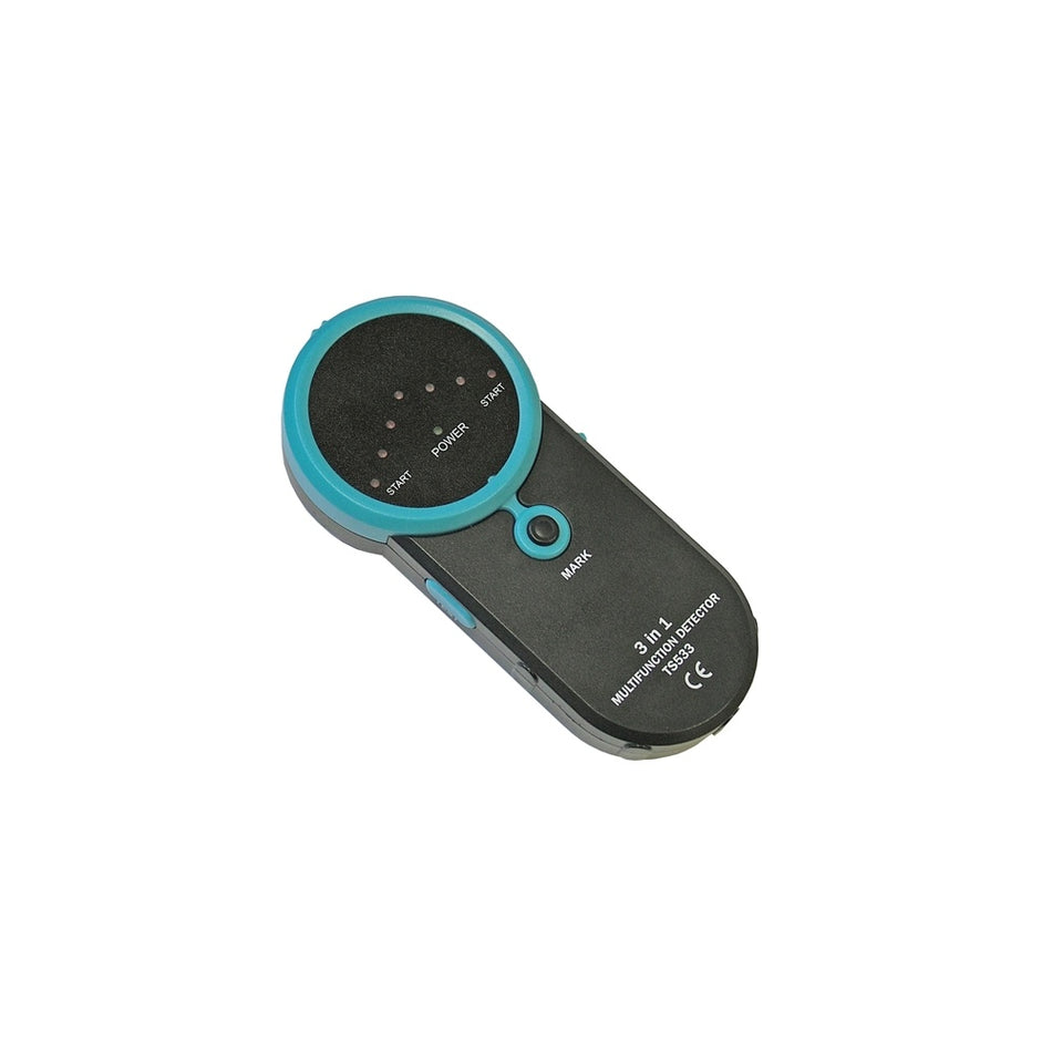 Faithfull 3-in-1 Detector Stud, Metal & Live Wire