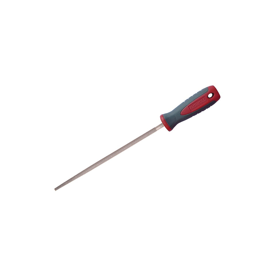 Faithfull Handled Round Second Cut Engineers File 250mm (10in)