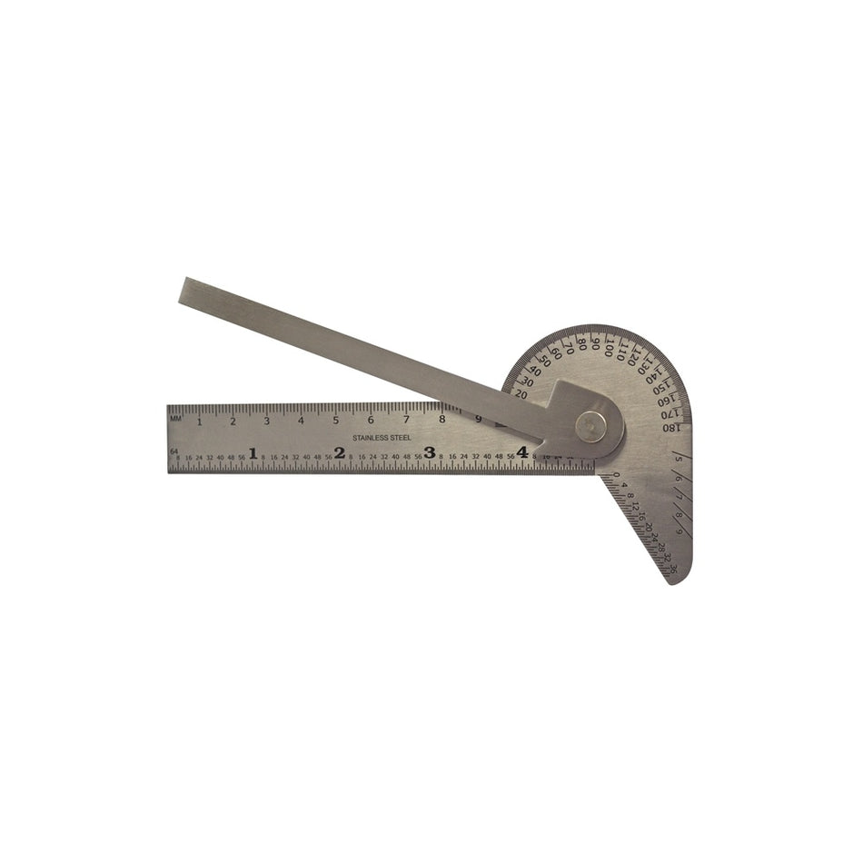 Faithfull Multi Purpose Angle Protractor 100mm (4in)