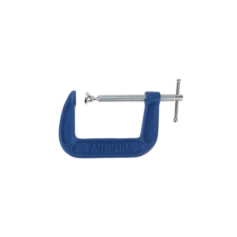 Faithfull G Clamp Medium-Duty 76mm (3in)