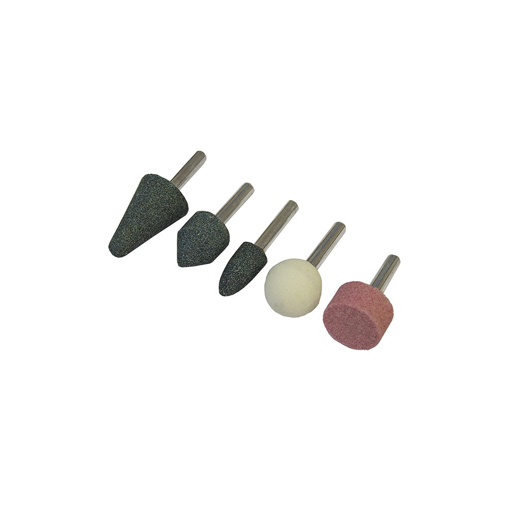 Faithfull Mounted Stones (Grinding) Set of 5