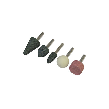 Faithfull Mounted Stones (Grinding) Set of 5