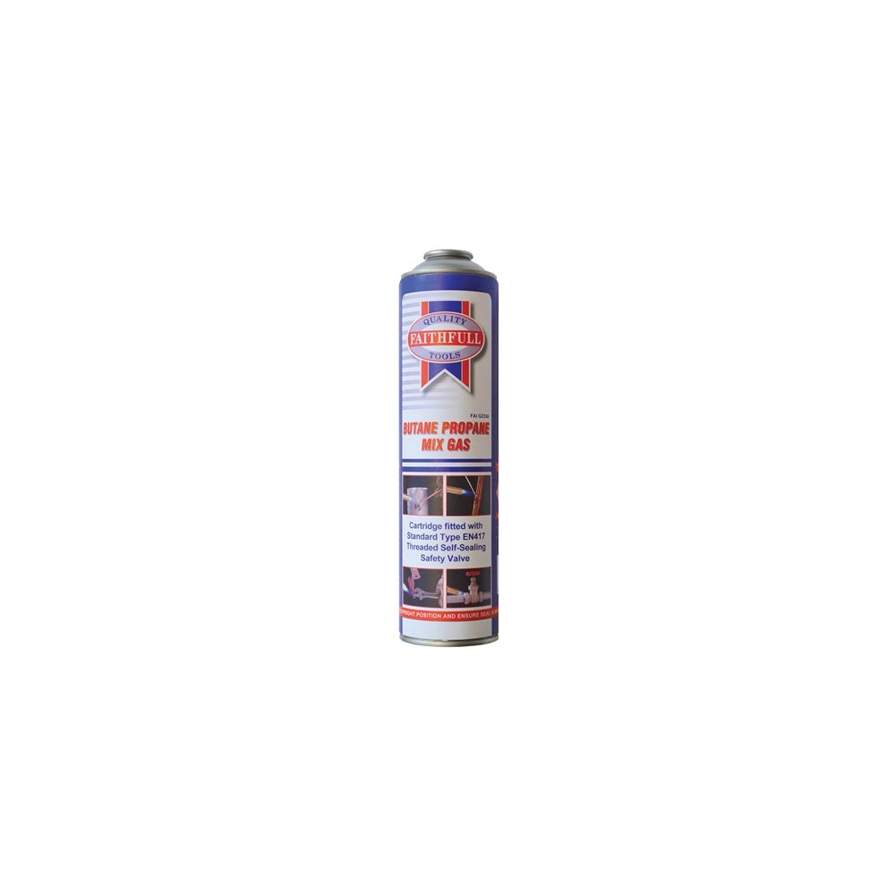 Faithfull Butane Propane Gas Cartridge 350g