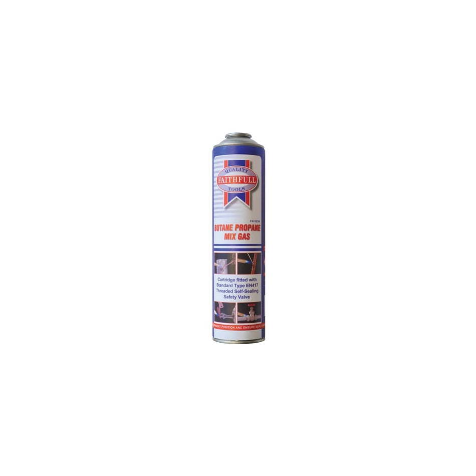 Faithfull Butane Propane Gas Cartridge 350g