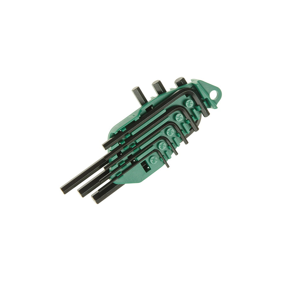 Faithfull Hexagon Key Short Arm Set of 8 Imperial (1/16 - 1/4in)