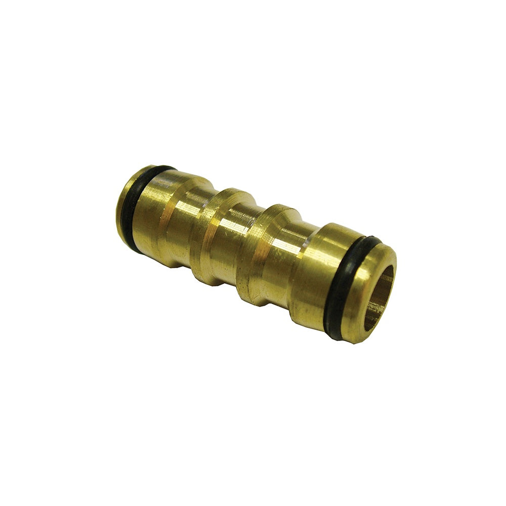 Faithfull Brass Two Way Hose Coupling 1/2in