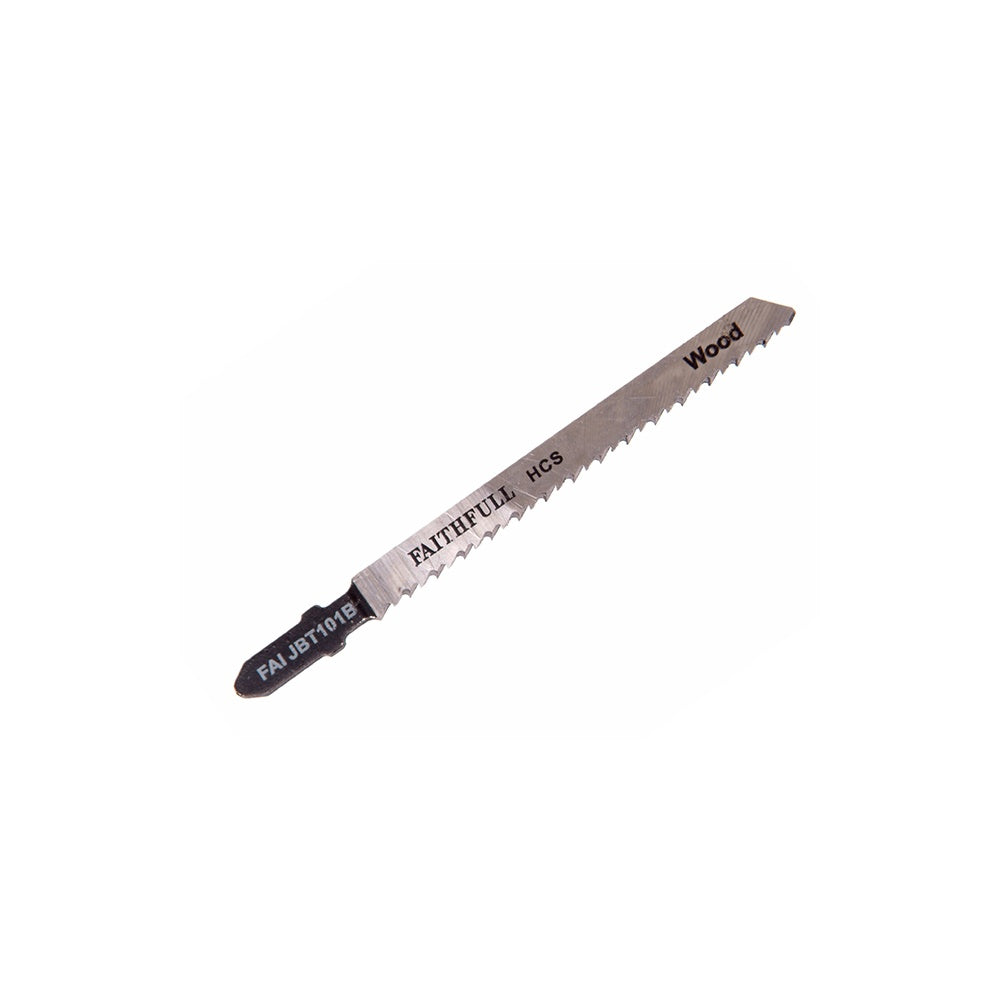 Faithfull Jigsaw Blades T Shank For Wood T101B (Pack 5)