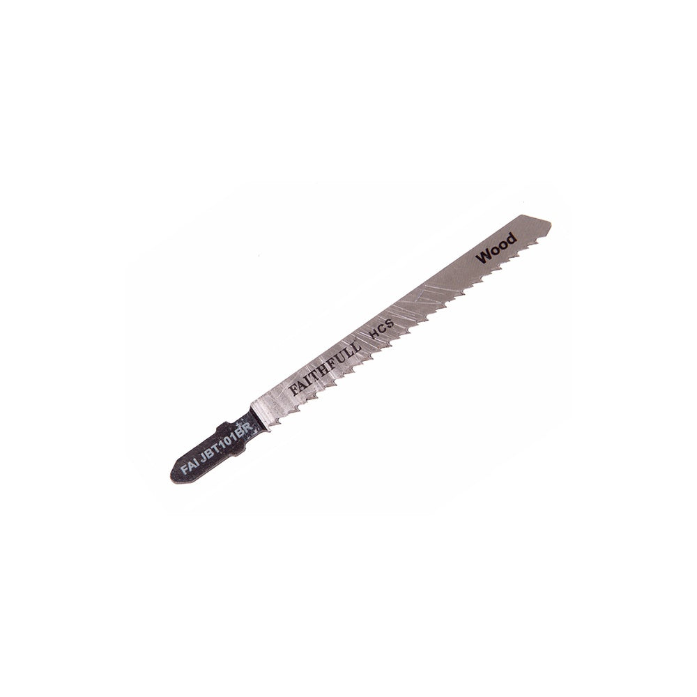 Faithfull Jigsaw Blades Laminate/Wood T101br (Pack of 5)